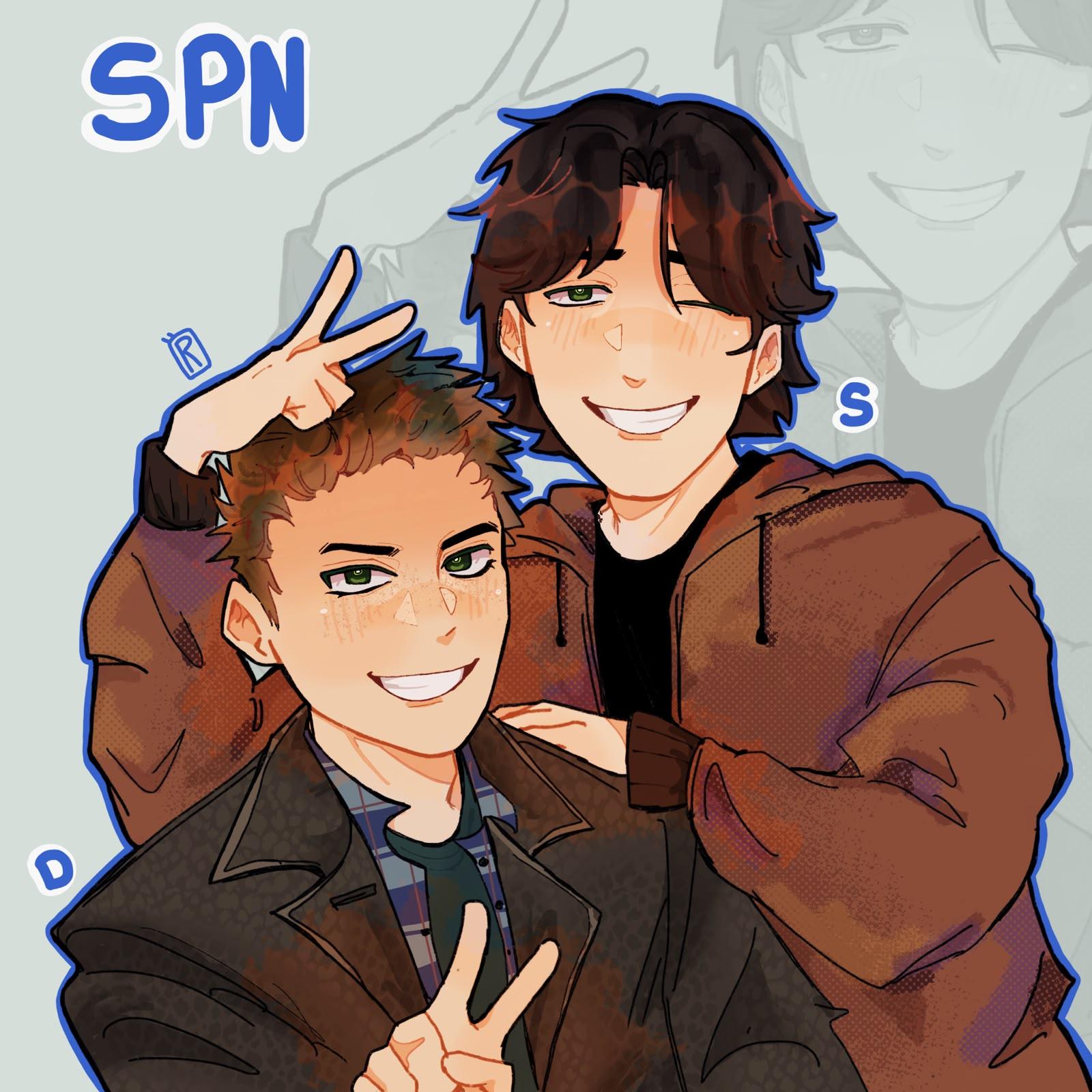 cheeseBurguer - FanArt de Dean y Sam Winchester ????°