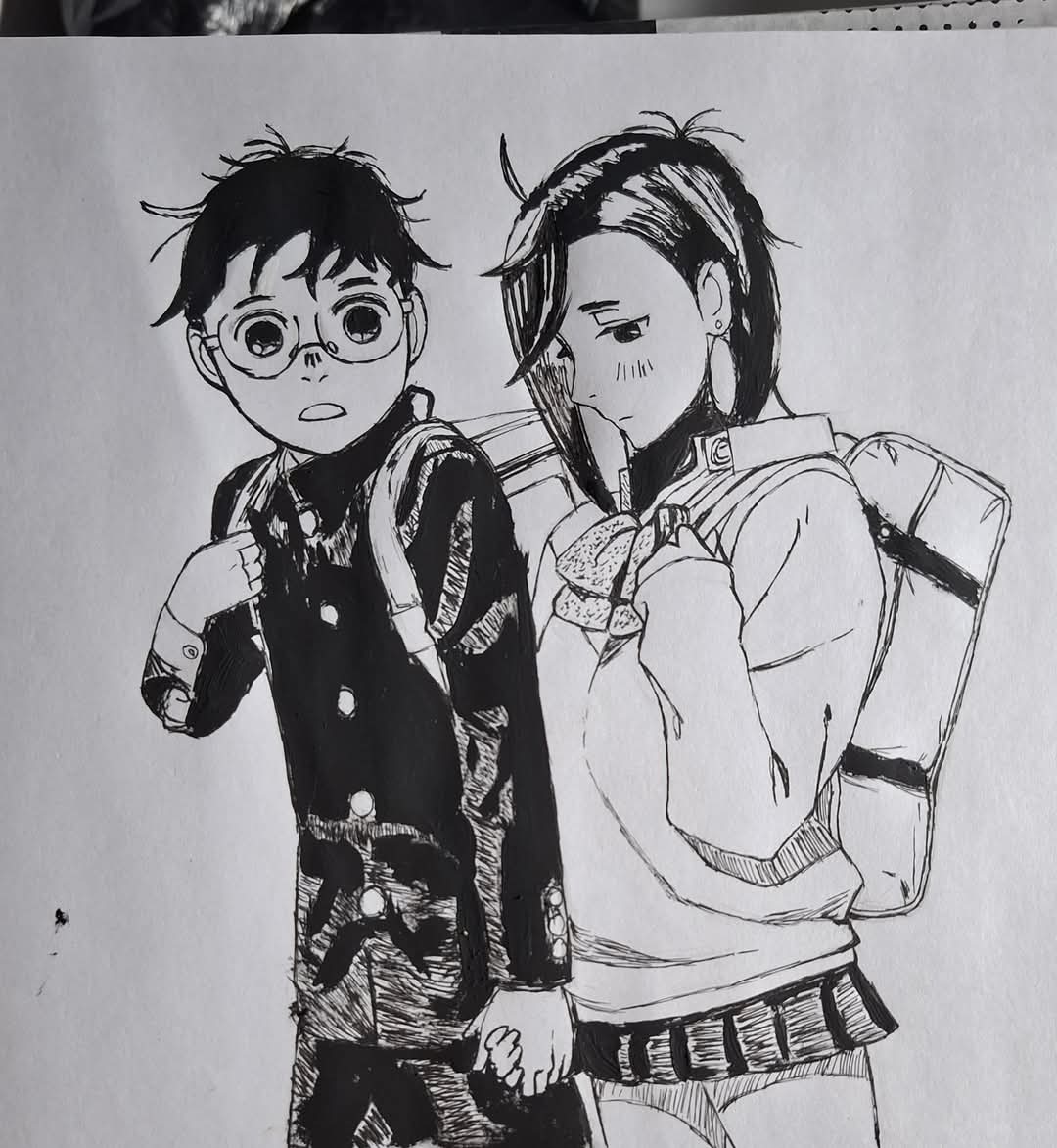 Okarun and Momo