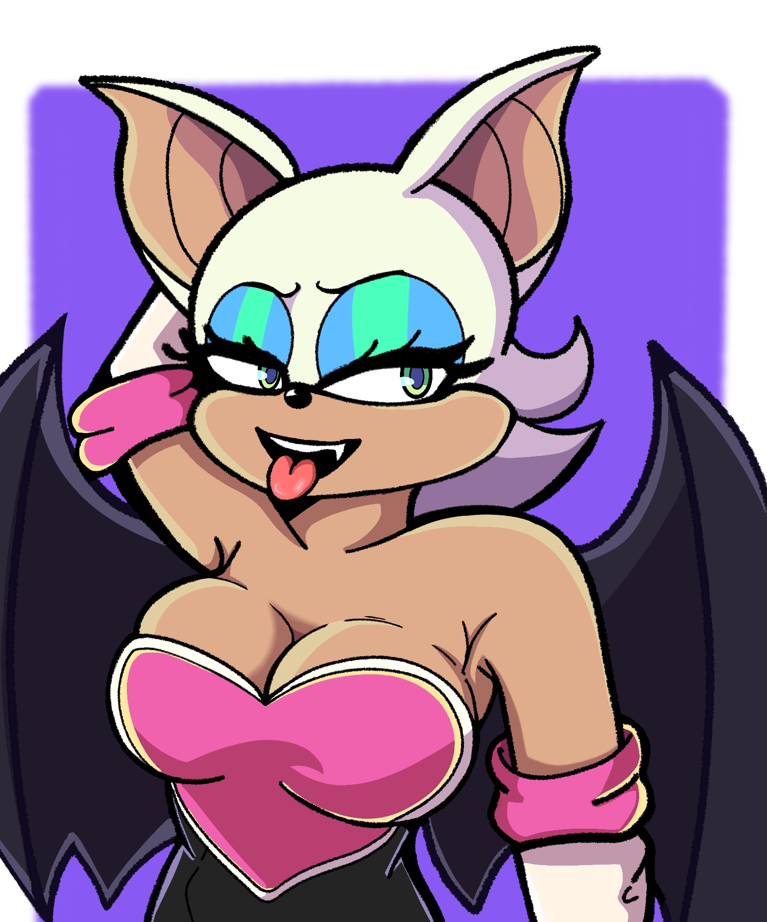 Fanart from rouge the bat