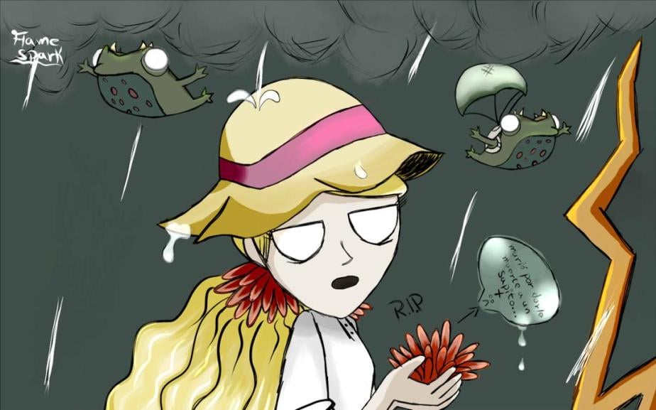 Wendy and frog