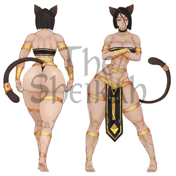 TheSheikah - Commission Full Color   2 Characters   Alternative Position